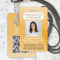 Foto-ID QR-Logos Gelb-Gold-Arc