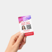 Foto ID QR Red Ausweis (Handheld)