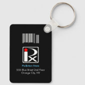 Foto-ID Schlüsselanhänger Schwarz 4 (Rückseite)