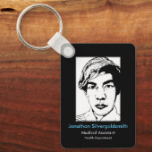 Foto-ID Schlüsselanhänger Schwarz 4 (Vorderseite)