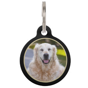 Foto-ID-Tag des benutzerdefinierten Hundes Haustiermarke