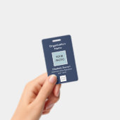 Foto-ID und Logo-Abzeichen für personalisierte Nav Ausweis (Handheld)