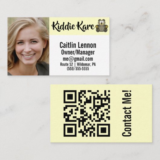 Foto-ID Visitenkarte (Vorne/Hinten)