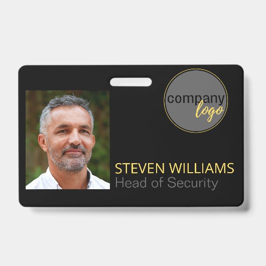 FOTO IDENTIFICATION INDIVIDUELLE NAME Business LOG Ausweis (Vorderseite)