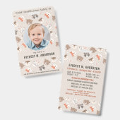Foto-Identifikation für Kinder-Notfallkids Ausweis (Front & Back)