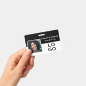 Foto-Identifikation mit benutzerdefiniertem Logo Ausweis (Handheld)