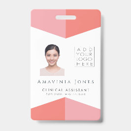 Foto-Identifikation von Frauen aus Kunststoff Ausweis