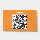 Foto Identifikations-Abzeichen Ausweis (Rückseite)