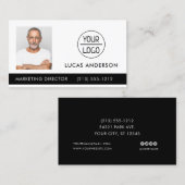 Foto Ihr Unternehmen oder das Logo für Veranstaltu Visitenkarte (Vorne/Hinten)