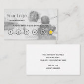 Foto Ihrer Logomarke Loyalitätskarte Treuekarte (Vorne/Hinten)