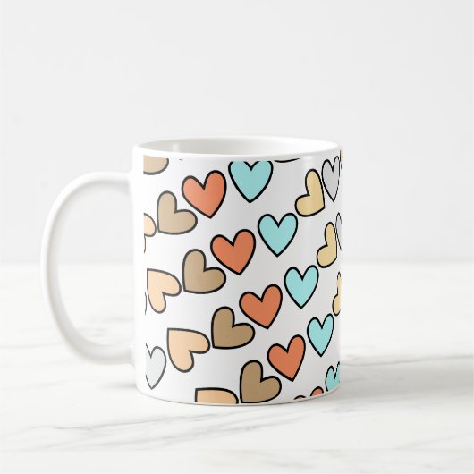 Foto im Herz Kaffeetasse (Links)