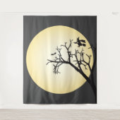 Foto im Hintergrund Wandteppich (Vorderseite)