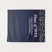 Foto im Schuljahr - Benutzerdefinierte Farbe Wandteppich (Vorderseite (Horizontal))