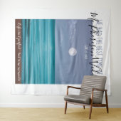 Foto im tropischen Mondlicht Wandteppich (Beispiel (Horizontal))