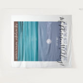 Foto im tropischen Mondlicht Wandteppich (Vorderseite (Horizontal))