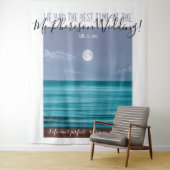 Foto im tropischen Mondlicht Wandteppich (Beispiel)