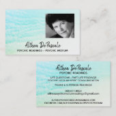 *~* Foto Image Logo Beach Business Card Visitenkarte (Vorne/Hinten)