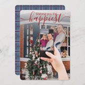 FOTO IN FOTO - Phantastisches Foto Urlaub wünscht (Vorne/Hinten)