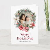 Foto in Kareth Feiertagskarte (Vorderseite)