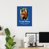 Foto In liebevoller Erinnerung Poster (Heimbüro)