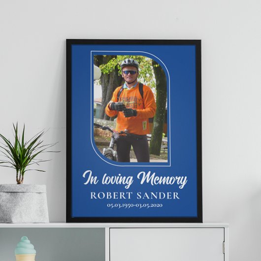 Foto In liebevoller Erinnerung Poster