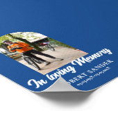 Foto In liebevoller Erinnerung Poster (Ecke)