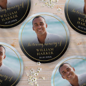 Foto in Love Memory Funeral Button