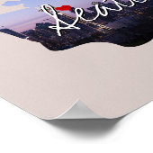 Foto in Washington Staat und Ortsname Poster (Ecke)