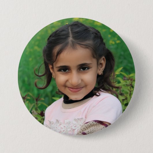 Foto individuell großes Button (Vorderseite)