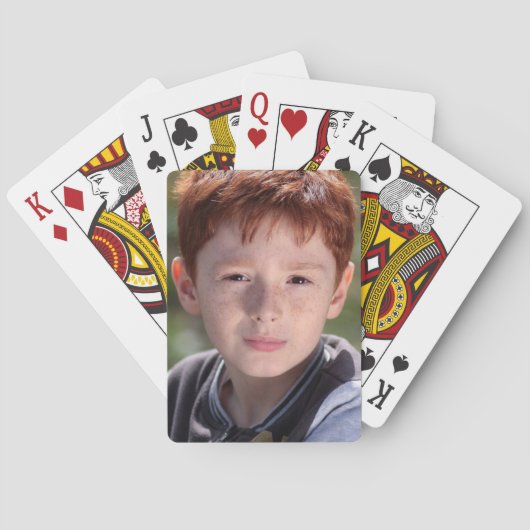 Foto individuell spielkarten (Rückseite)
