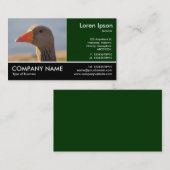 Foto - Inquisitive Gans Visitenkarte (Vorne/Hinten)