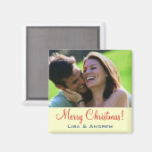 FOTO INSERT ~ Magnet Weihnachtspaare (Vorderseite/Rückseite)