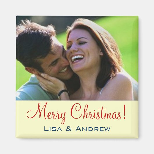 FOTO INSERT ~ Magnet Weihnachtspaare (Vorne)