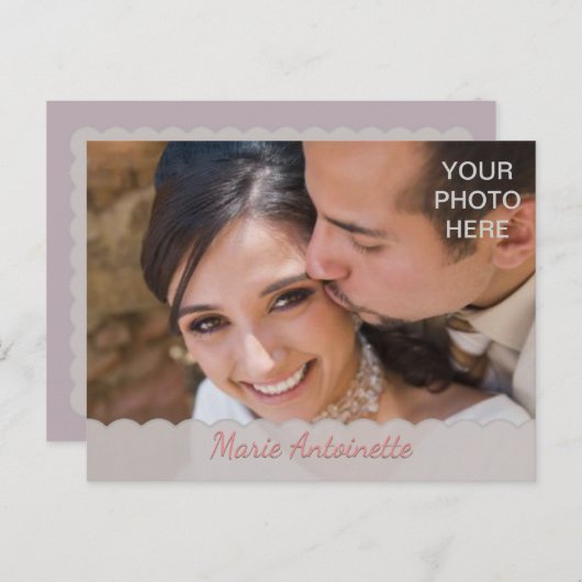 FOTO INSERT - Postkarte / UAWG / Einladungen (Vorne/Hinten)