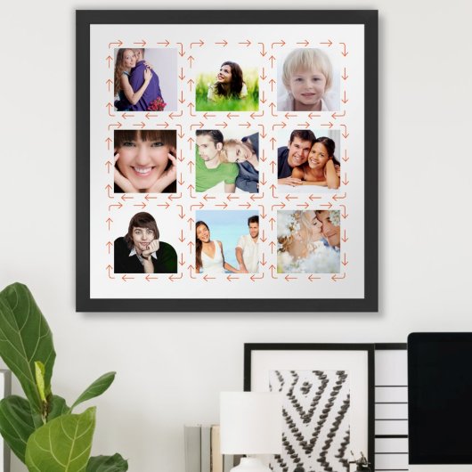 Foto Instagram für Familienabenteuer Poster