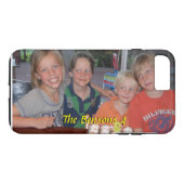 Foto iPhone 7 Plusfall mit Namen Case-Mate iPhone Hülle (Rückseite (Horizontal))