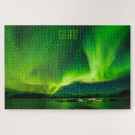 Foto Islands und Nordlichter Puzzle