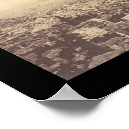 Foto Istanbul Türkei 1876 Poster (Ecke)