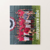 Foto-Jahr der Zusammenarbeit NY Baseball Team Puzzle (Vertikal)