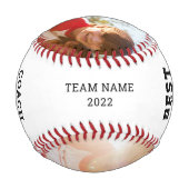 Foto-Jahr-Team Bester Coach je Name Baseball (Vorderseite)