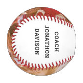 Foto-Jahr-Team Bester Coach je Name Baseball (Vorderseite Links)