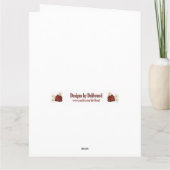 Foto-Jahrestag Karte (Rückseite)