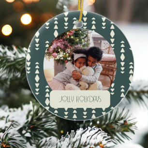 Foto Jolly Holidays Weihnachten Keramik Ornament