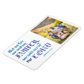 Foto Joshua 24 15 Bibelverse Magnet (Linke Seite)