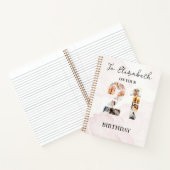 Foto-Journale mit niedlicher benutzerdefinierter F Notizblock (Innenseite)