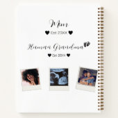 Foto-Journale mit niedlicher benutzerdefinierter F Notizblock (Rückseite)