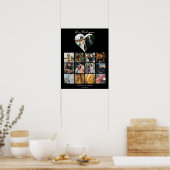 Foto Jubiläum 12 Monate Poster (Küche)