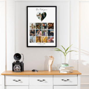 Foto Jubiläum 12 Monate Poster