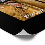 Foto Jubiläum 12 Monate Poster (Ecke)