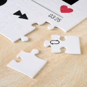Foto Jubiläum Unique Music Player Liebe Puzzle (Seite)